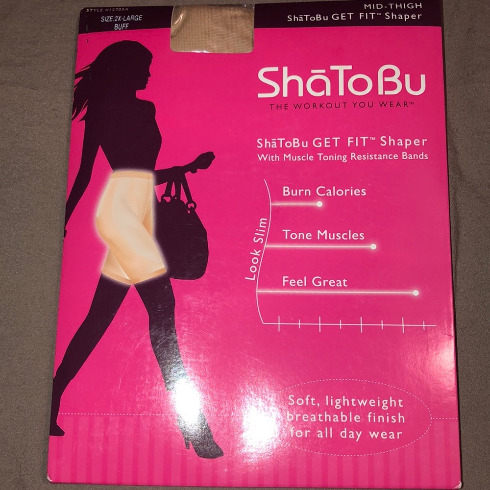 Brand new ShaToBu Mid-Thigh Get Fit Shaper